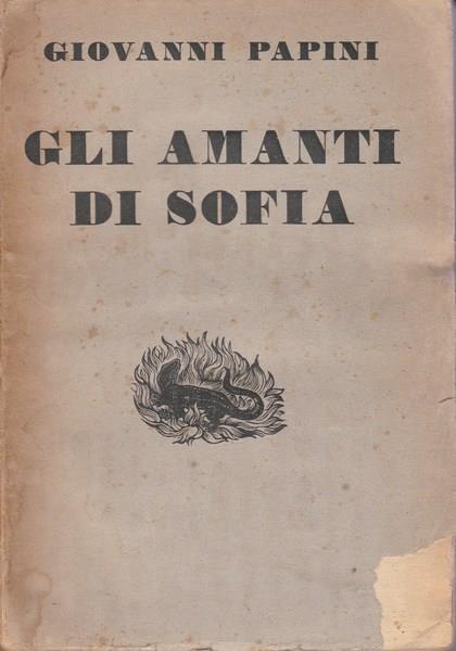 Gli amanti di Sofia - Giovanni Papini - copertina
