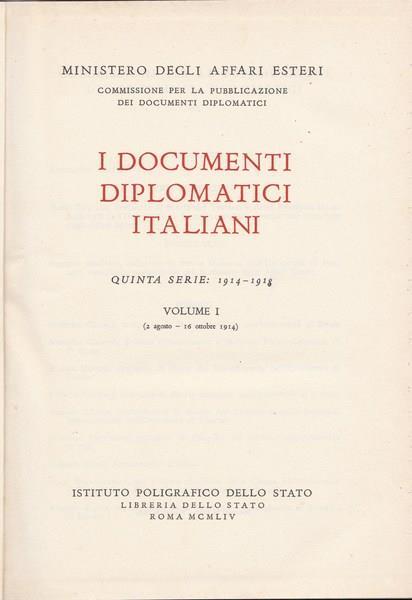 I documenti diplomatici italiani. Serie 9ª (1939-1943) - copertina