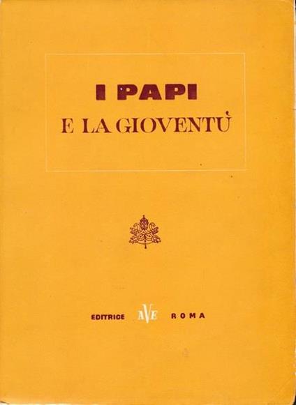 I papi e la gioventù - copertina