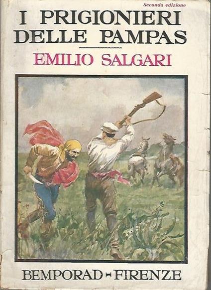 I Prigionieri Delle Pampas - Emilio Salgari - copertina