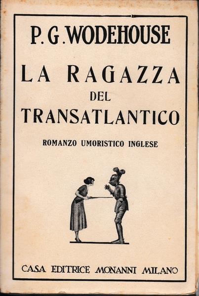 La ragazza del transatlantico - Pelham G. Wodehouse - copertina