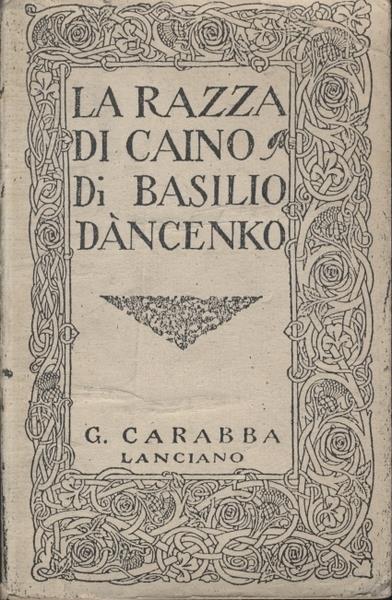 La Razza Di Caino - Basilio Dancenko - copertina