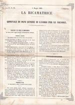 La ricamatrice. Giornale di ogni genere di lavoro (...). 1 Maggio 1851