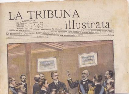 La Tribuna Illustrata. 28 Settembre 1902 - copertina