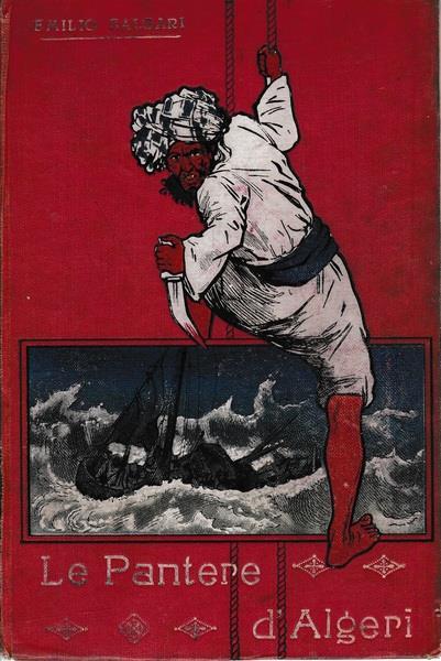 Le pantere d'Algeri - Emilio Salgari - copertina