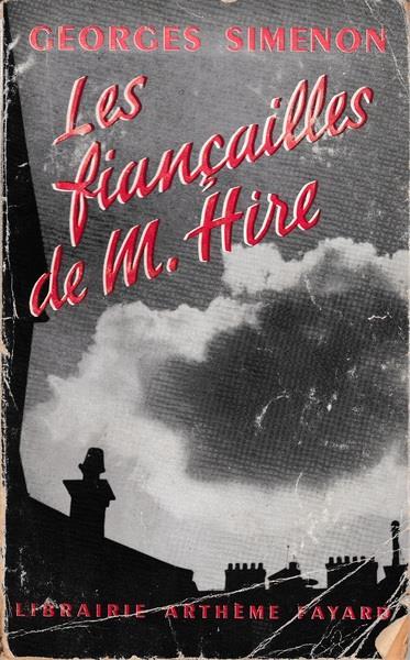 Les fiançailles de M. Hire - Georges Simenon - copertina
