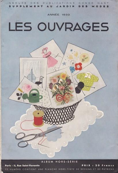 Les Ouvrages du `Jardin des Modes`. Anno 1933 - copertina
