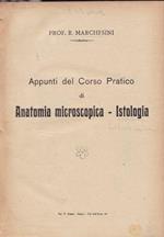 Appunti del Corso Pratico di Anatomia microscopica - Istologia