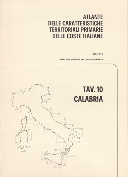 Atlante delle caratteristiche delle coste italiane. 10. Calabria - copertina