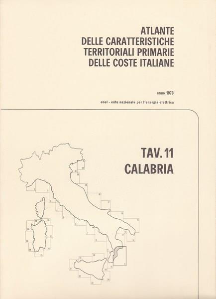 Atlante delle caratteristiche delle coste italiane. 11. Calabria - copertina