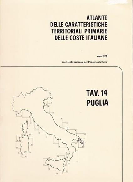 Atlante delle caratteristiche delle coste italiane. 14. Puglia - copertina