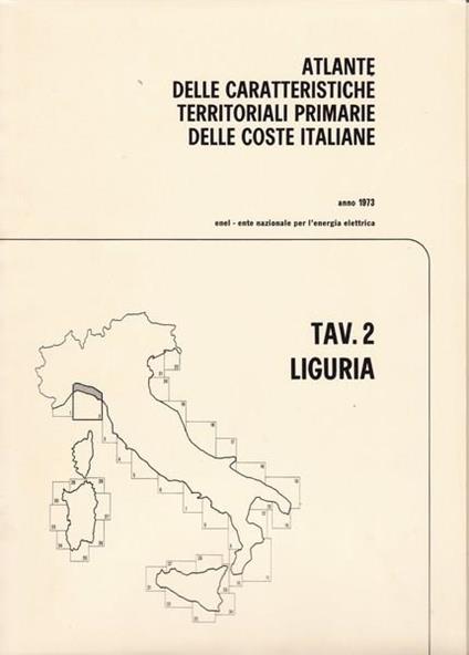 Atlante delle caratteristiche delle coste italiane. 2. Liguria - copertina