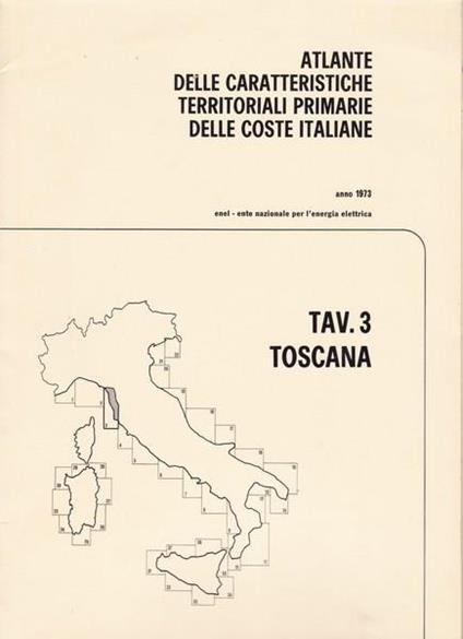 Atlante delle caratteristiche delle coste italiane. 3. Toscana - copertina