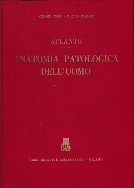 Atlante. Anatomia patologica dell'uomo - Cesare Cioni - copertina