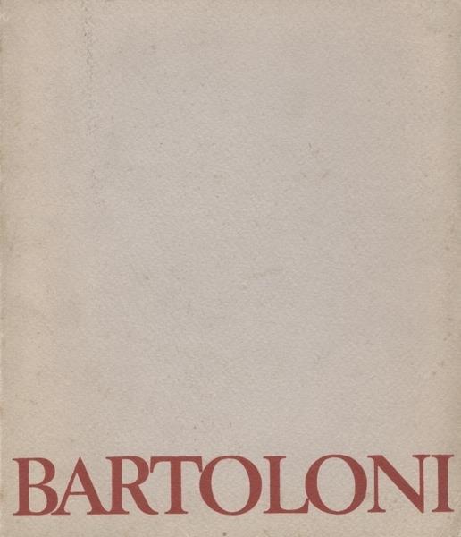 Bartoloni - Lillo Bartoloni - copertina