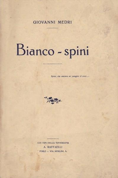 Bianco-spini - Giovanni Medri - copertina