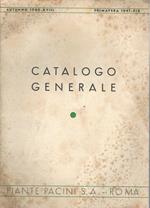 Catalogo Generale Piante Pacini S.A Roma