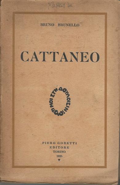 Cattaneo - Bruno Brunello - copertina