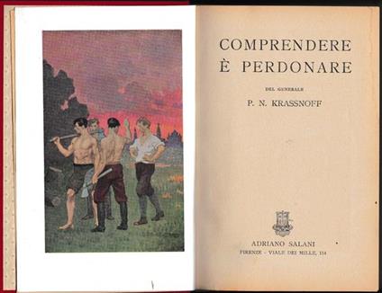 Comprendere è perdonare - P. N. Krassnoff - copertina