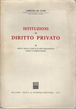 Istituzioni Di Diritto Privato. Ii