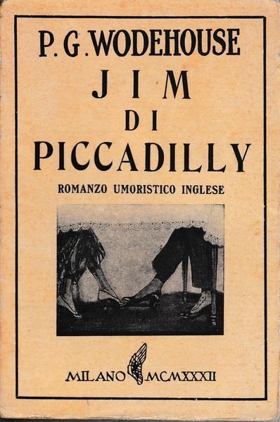 Jim di Piccadilly - Pelham G. Wodehouse - copertina