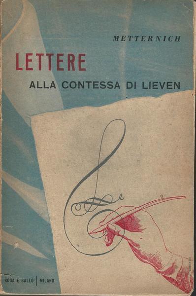 Lettere Alla Contessa Di Lieven - copertina