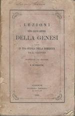 Lezioni Sopra Alcuni Capitoli Della Genesi