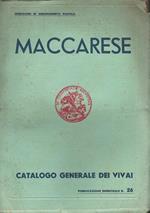 Maccarese Catalogo Generale Dei Vivai