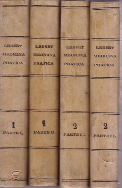 Manuale di medicina pratica - Ermanno Lebert - copertina