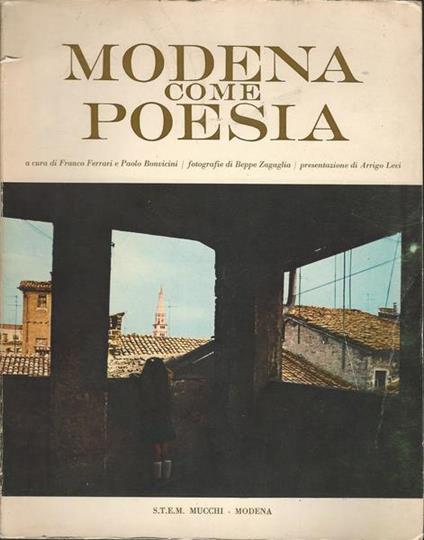 Modena Come Poesia - Franco Ferrari - copertina