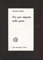 Per una imposta sulla spesa