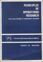 Principles Of Operations Research