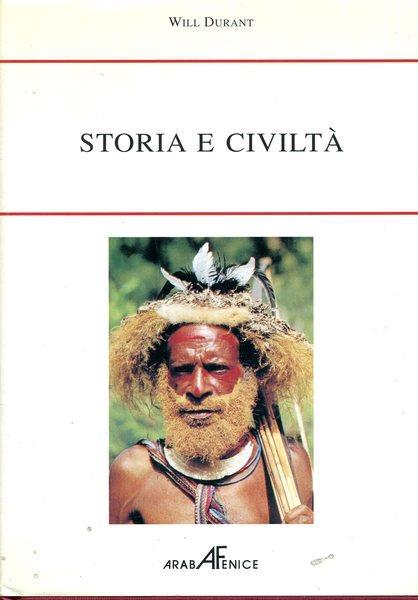 Storia e civiltà - Will Durant - copertina