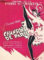 Theatre De La Porte St. Martin Chanson De Paris