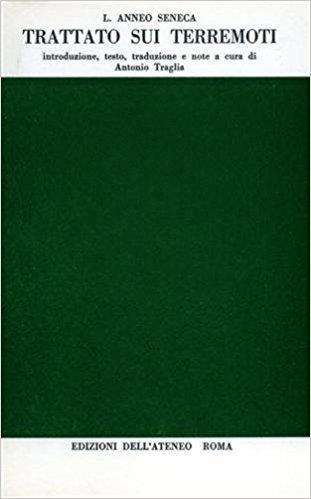 Trattato sui terremoti - Lucio Anneo Seneca - copertina
