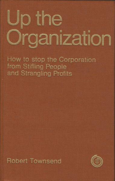 Up The Organization - Robert Townsend - copertina