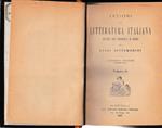 Lezioni di letteratura italiana. Volume II