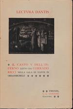 Lectura Dantis. Il canto V dell'inferno letto da C. Ricci nella sala di Dante in Orsanmichele