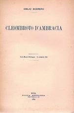 Cleombroto d'Ambracia