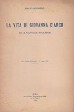 vita di Giovanna d'Arco di Anatole France