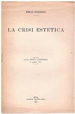 crisi estetica
