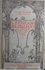 epigramma italiano. Dal risorgimento delle lettere ai tempi moderni