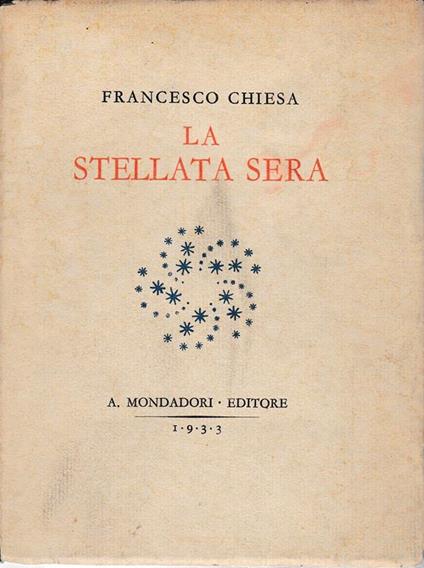 stellata sera - Francesco Chiesa - copertina