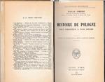 Histoire de Pologne des origines a nos jours