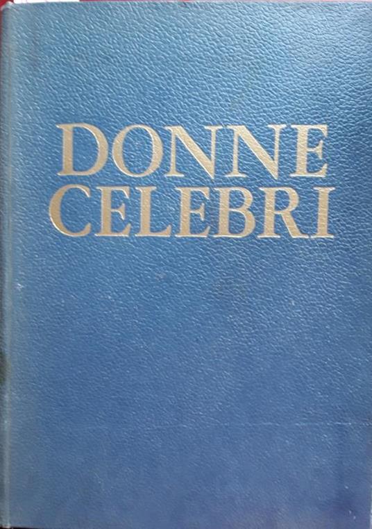 Donne celebri - Vittorio Giglio - copertina