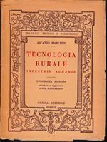 Tecnologia rurale. Industrie agrarie