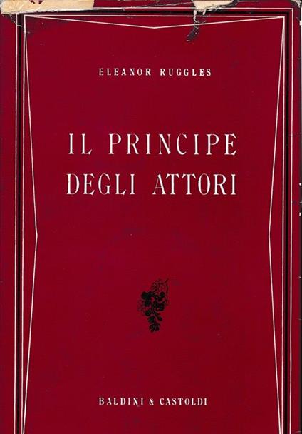 Principe degli attori - Eleanor Ruggles - copertina