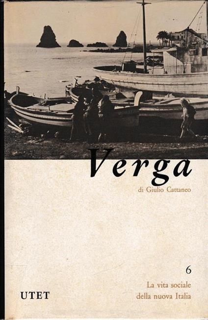 Giovanni Verga - Giulio Cattaneo - copertina