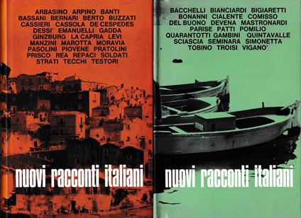 Nuovi racconti italiani 2 volumi - Alberto Baldini - copertina