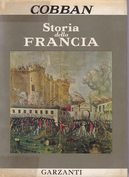 Storia della Francia - Alfred Cobban - copertina